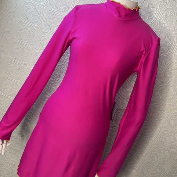 Sammy B Pearl Long Sleeve Minidress in Pink, Size L, NWT - Picture 4 of 15